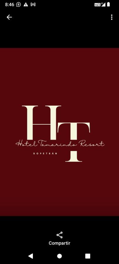 Hotel Tamarindo Resort Sopetran Kültér fotó